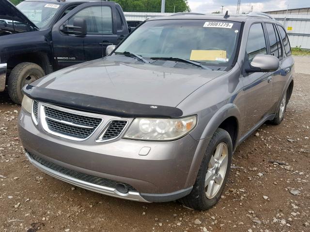 5S3ET13MX62802807 - 2006 SAAB 9-7X ARC GRAY photo 2