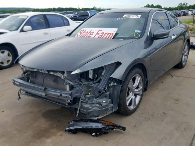 1HGCS2B83CA006171 - 2012 HONDA ACCORD EXL GRAY photo 2