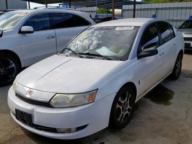 1G8AL52F23Z137946 - 2003 SATURN ION LEVEL WHITE photo 2