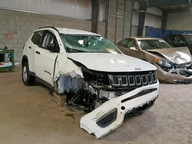3C4NJDAB7JT100899 - 2018 JEEP COMPASS SP 白色 照片 1