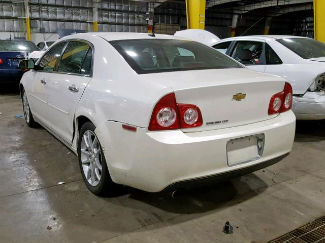 1G1ZE5EB8AF184448 - 2010 CHEVROLET MALIBU LTZ 白色 照片 3