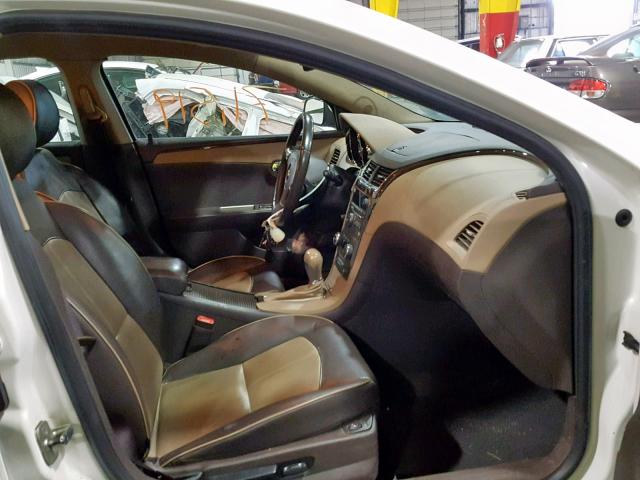 1G1ZE5EB8AF184448 - 2010 CHEVROLET MALIBU LTZ 白色 照片 5