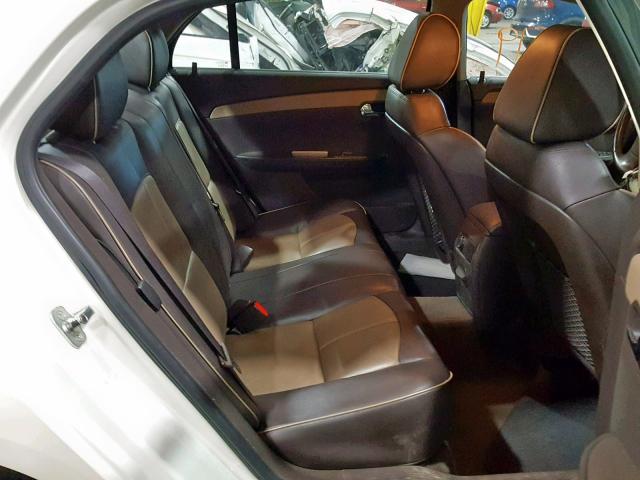 1G1ZE5EB8AF184448 - 2010 CHEVROLET MALIBU LTZ 白色 照片 6