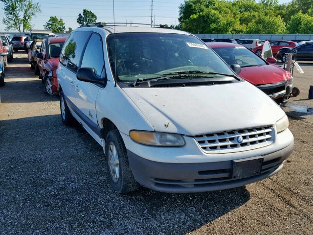 1P4GP45R6TB348978 - 1996 PLYMOUTH VOYAGER SE WHITE photo 1