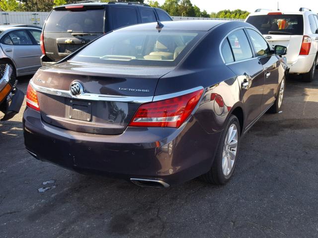 1G4GB5G30EF269797 - 2014 BUICK LACROSSE BROWN photo 4