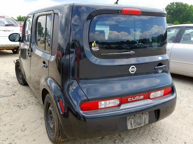 JN8AZ28R29T116972 - 2009 NISSAN CUBE BASE BLACK photo 3