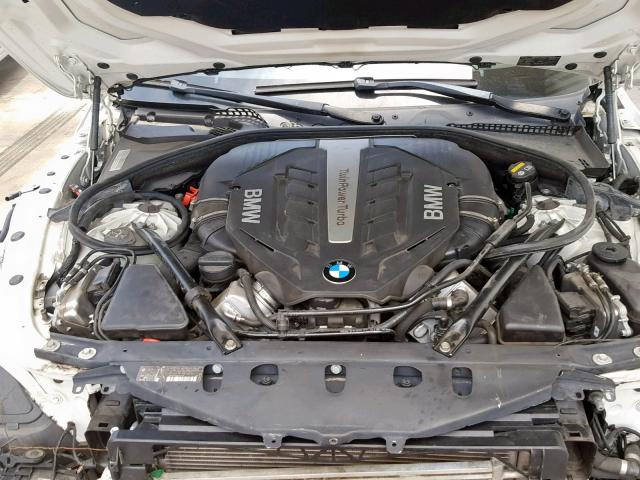 WBA6F7C50GD930523 - 2016 BMW 650 XI WHITE photo 7