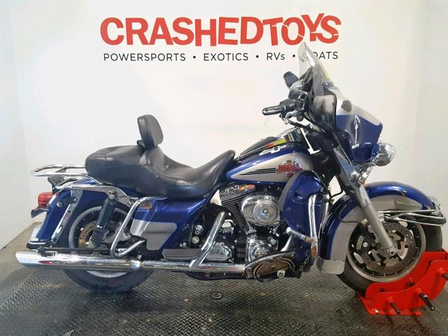 1HD1FC4177Y609555 - 2007 HARLEY-DAVIDSON FLHTCUI BLUE photo 1