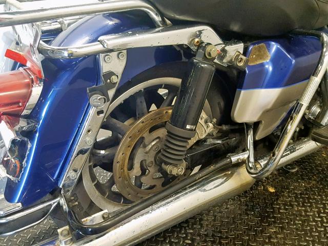 1HD1FC4177Y609555 - 2007 HARLEY-DAVIDSON FLHTCUI BLUE photo 10
