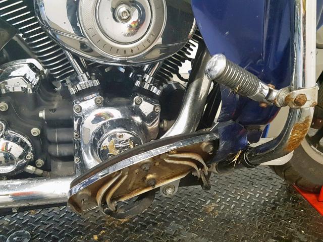 1HD1FC4177Y609555 - 2007 HARLEY-DAVIDSON FLHTCUI BLUE photo 11