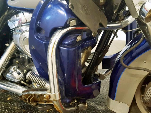 1HD1FC4177Y609555 - 2007 HARLEY-DAVIDSON FLHTCUI BLUE photo 12