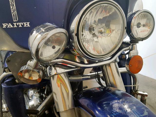 1HD1FC4177Y609555 - 2007 HARLEY-DAVIDSON FLHTCUI BLUE photo 14