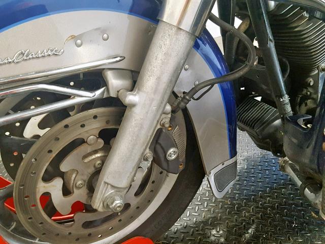 1HD1FC4177Y609555 - 2007 HARLEY-DAVIDSON FLHTCUI BLUE photo 18