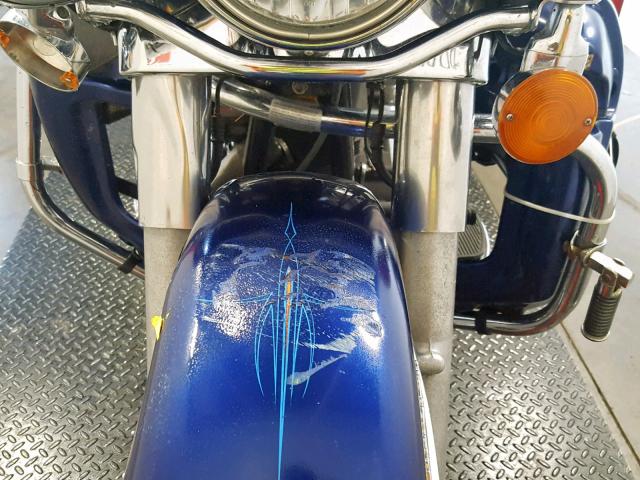 1HD1FC4177Y609555 - 2007 HARLEY-DAVIDSON FLHTCUI BLUE photo 19