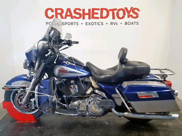 1HD1FC4177Y609555 - 2007 HARLEY-DAVIDSON FLHTCUI BLUE photo 3