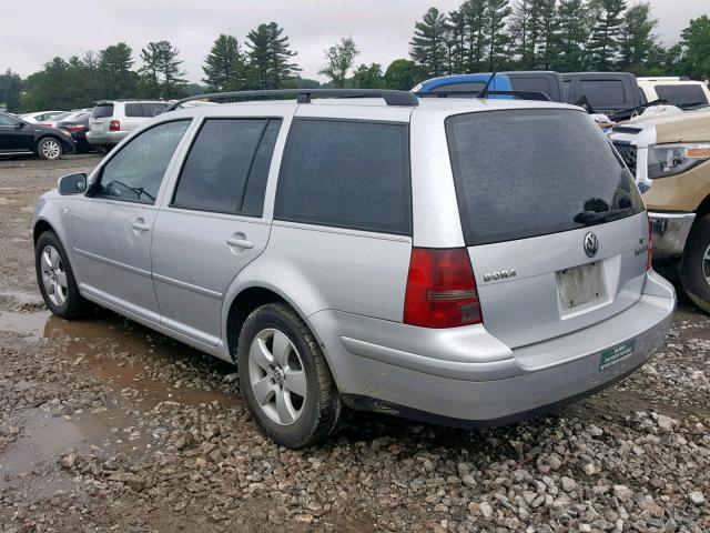 WVWSR61JX4W048312 - 2004 VOLKSWAGEN JETTA GLS SILVER photo 3