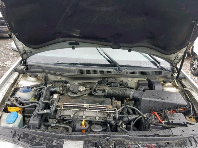 WVWSR61JX4W048312 - 2004 VOLKSWAGEN JETTA GLS SILVER photo 7