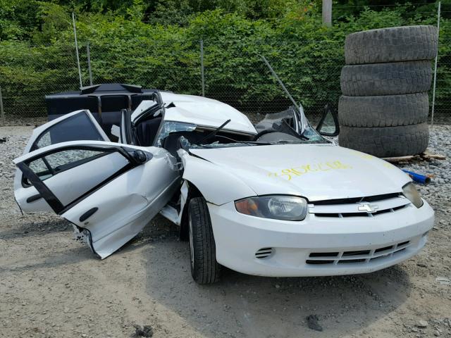 1G1JF52F347209904 - 2004 CHEVROLET CAVALIER L WHITE photo 1