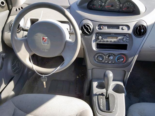 1G8AJ52F73Z111638 - 2003 SATURN ION LEVEL WHITE photo 9