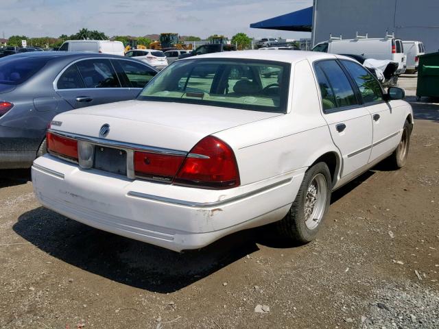 2MEFM75WX1X715227 - 2001 MERCURY GRAND MARQ WHITE photo 4