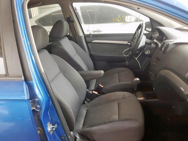 KL1TD56628B091788 - 2008 CHEVROLET AVEO BASE Mavi foto 5