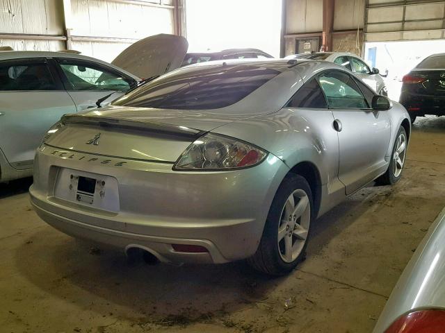 4A3AK24F29E020501 - 2009 MITSUBISHI ECLIPSE GS SILVER photo 4