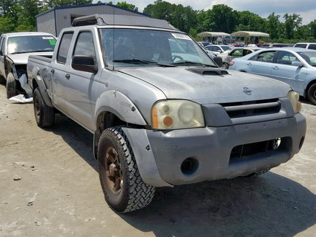 1N6ED29X32C384070 - 2002 NISSAN FRONTIER C SILVER photo 1