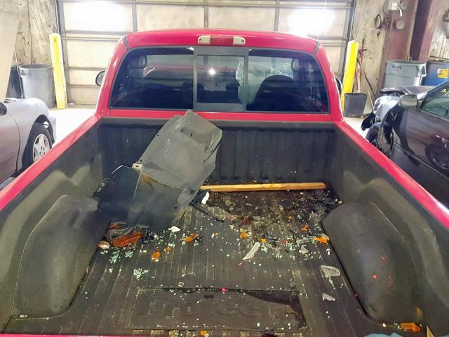 1B7FL36N92S507041 - 2002 DODGE DAKOTA SPO RED photo 6