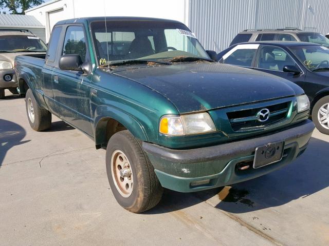 4F4YR16V41TM31269 - 2001 MAZDA B3000 CAB GREEN photo 1