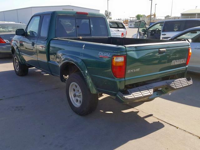 4F4YR16V41TM31269 - 2001 MAZDA B3000 CAB GREEN photo 3