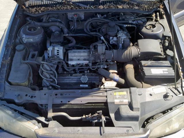 1G2NE54N2PC786729 - 1993 PONTIAC GRAND AM S GRAY photo 7