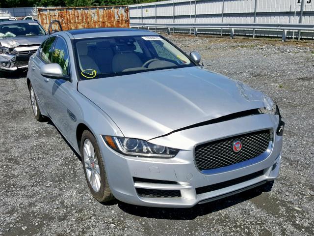 SAJAJ4FX4JCP25566 - 2018 JAGUAR XE PREMIUM SILVER photo 1