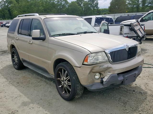 5LMEU88H14ZJ47523 - 2004 LINCOLN AVIATOR Qızıl foto 1