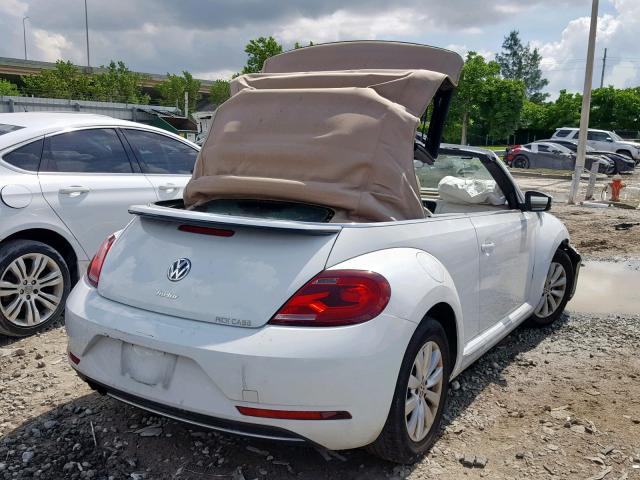 3VW517AT9HM810611 - 2017 VOLKSWAGEN BEETLE S/S WHITE photo 4