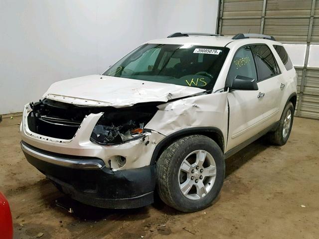 1GKKVPED6CJ239246 - 2012 GMC ACADIA SLE WHITE photo 2