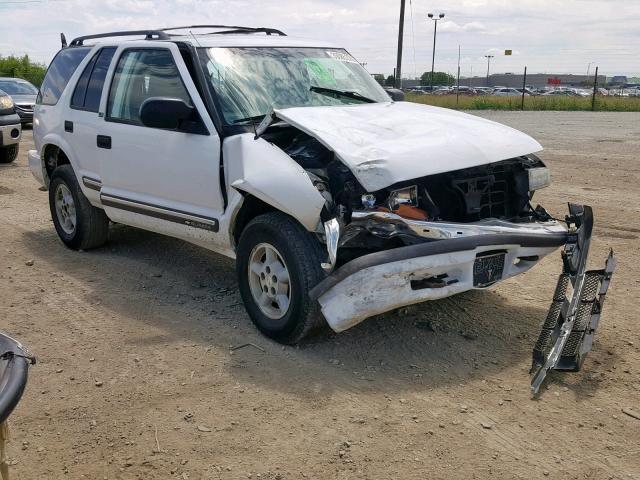 1GNDT13W9Y2401844 - 2000 CHEVROLET BLAZER WHITE photo 1