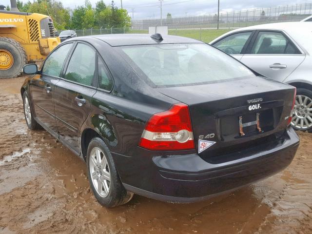 YV1MS390572308595 - 2007 VOLVO S40 2.4I BLACK photo 3