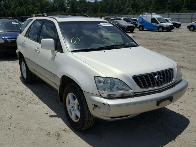 JTJGF10U410100865 - 2001 LEXUS RX 300 WHITE photo 1