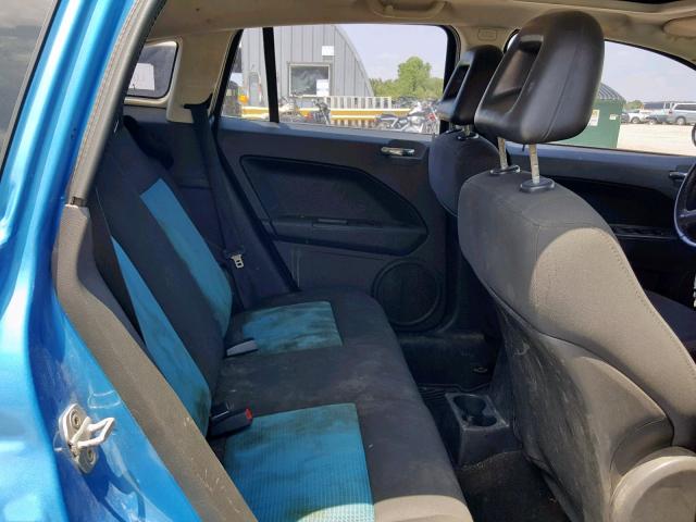 1B3HB48B88D733056 - 2008 DODGE CALIBER SX BLUE photo 6