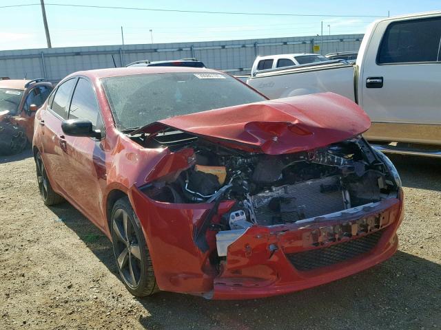 1C3CDFBB2ED907677 - 2014 DODGE DART SXT RED photo 1