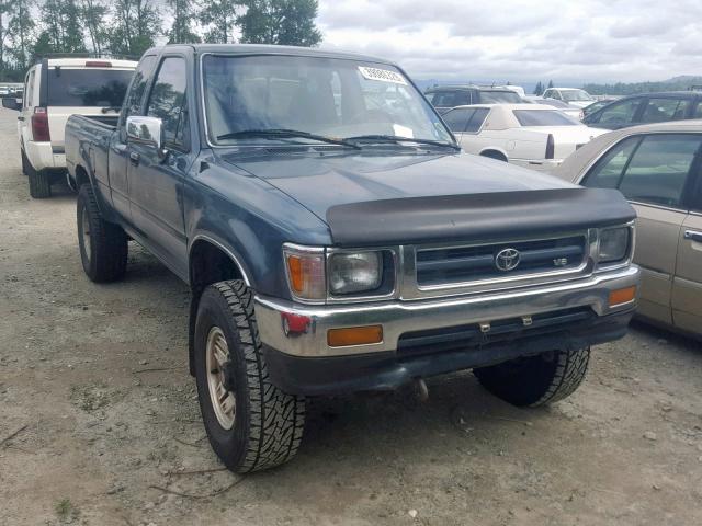 JT4VN13G2N5084614 - 1992 TOYOTA PICKUP 1/2 GREEN photo 1