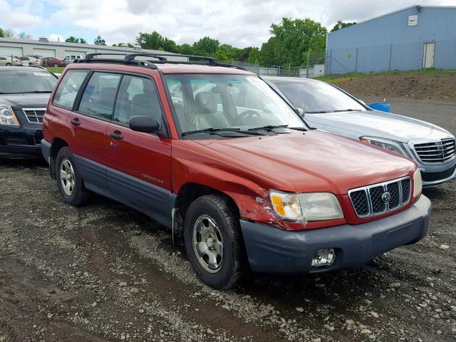 JF1SF63541H713932 - 2001 SUBARU FORESTER L RED photo 1