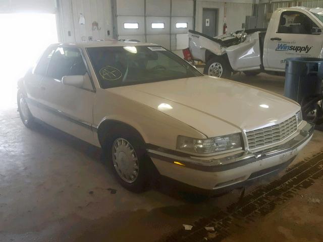 1G6EL1296PU616029 - 1993 CADILLAC ELDORADO T WHITE photo 1