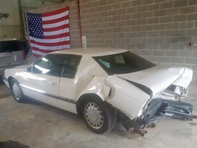 1G6EL1296PU616029 - 1993 CADILLAC ELDORADO T WHITE photo 3