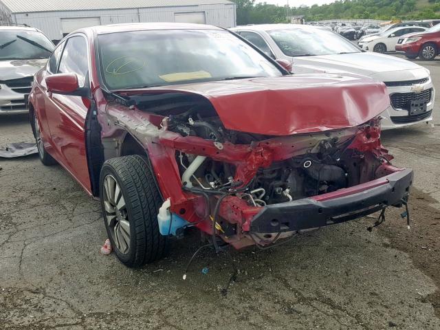 1HGCS1B84BA010884 - 2011 HONDA ACCORD EXL RED photo 1