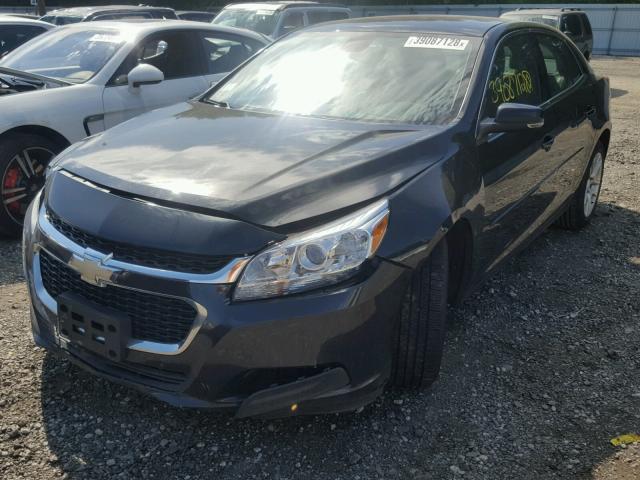 1G11C5SL1EF248139 - 2014 CHEVROLET MALIBU 1LT GRAY photo 2