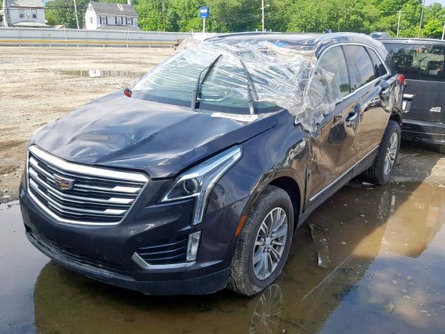 1GYKNBRS9HZ296101 - 2017 CADILLAC XT5 LUXURY BLACK photo 2