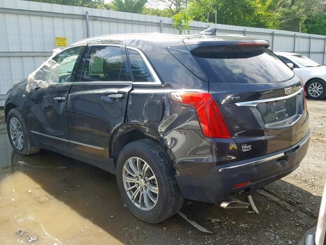 1GYKNBRS9HZ296101 - 2017 CADILLAC XT5 LUXURY BLACK photo 3