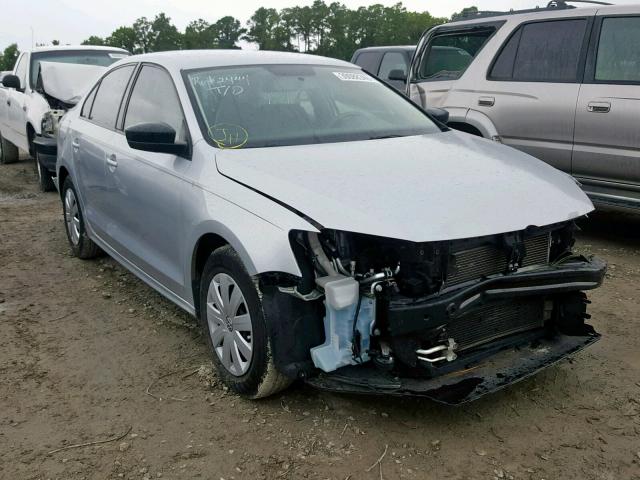 3VW2K7AJ8FM357951 - 2015 VOLKSWAGEN JETTA BASE SILVER photo 1