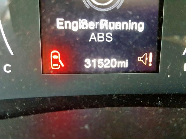 ZACCJAAB0HPG17629 - 2017 JEEP RENEGADE S BLACK photo 8